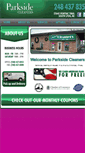Mobile Screenshot of parksidecleaners.com